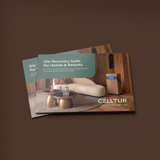 CELLTUR Recovery Suite - Broschüre (Für Hotels)
