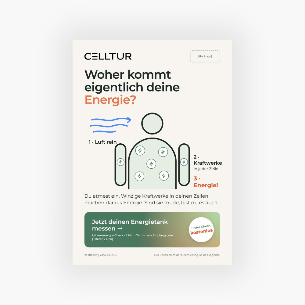 Flyer Motiv 3 - Lebensenergie-Check - DIN A5